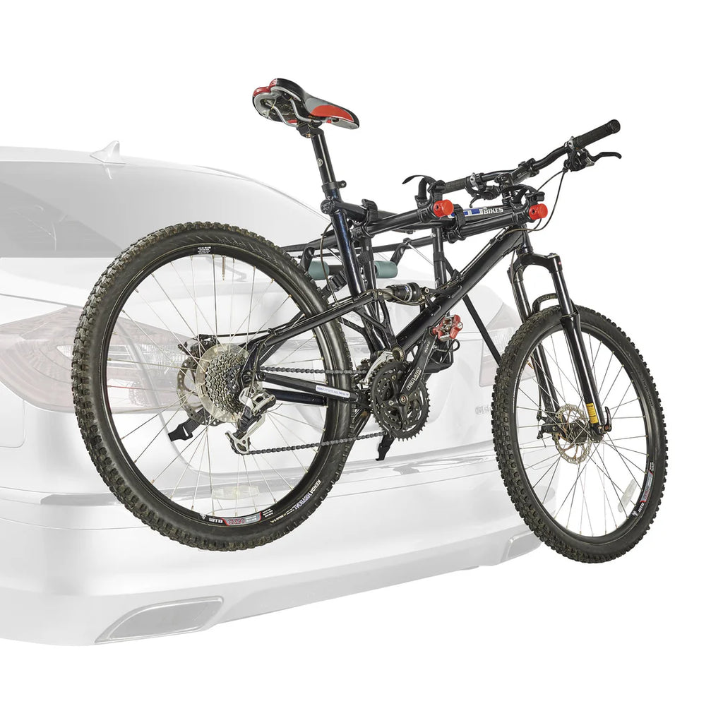Allen Deluxe 2 Bike Carrier Rack – Narrow Mount, Black with Side Strips | Car Rear Bicycle Rack|CYCLING GEARS HUB