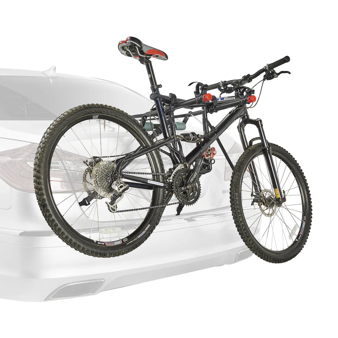Allen Deluxe 2 Bike Carrier Rack – Narrow Mount, Black with Side Strips | Car Rear Bicycle Rack|CYCLING GEARS HUB
