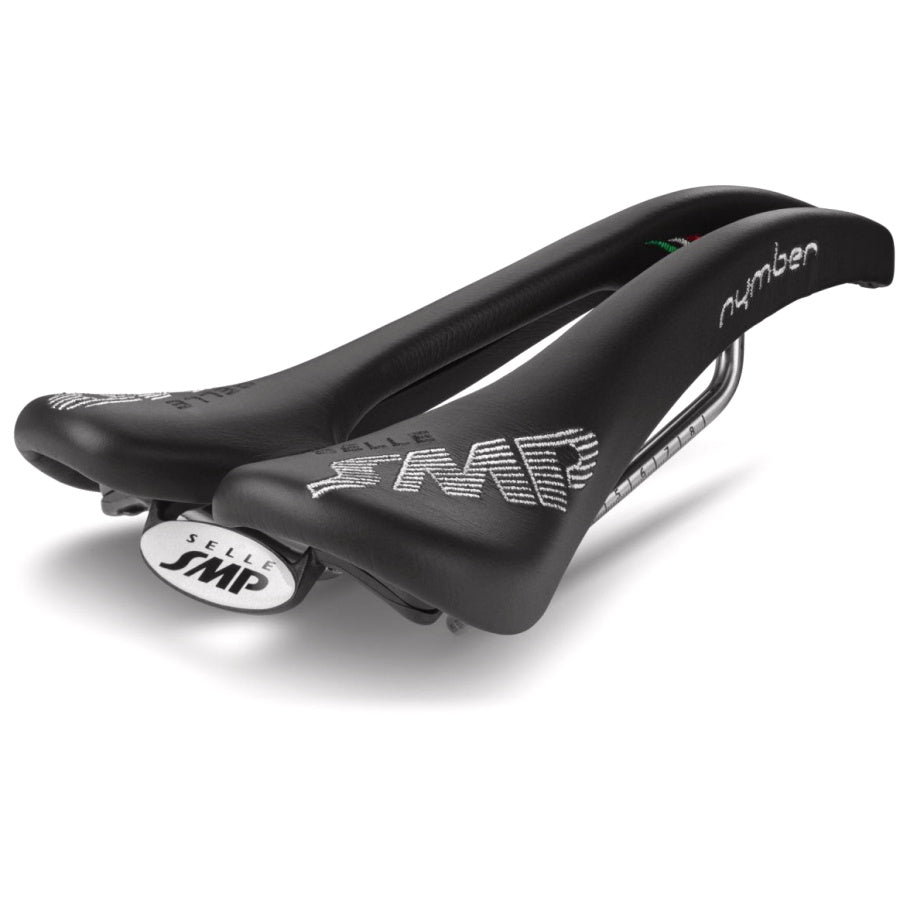 Selle SMP Nymber Saddle Black – Ergonomic Performance Saddle for Road & MTB 267×139mm | Cycling Gears Hub
