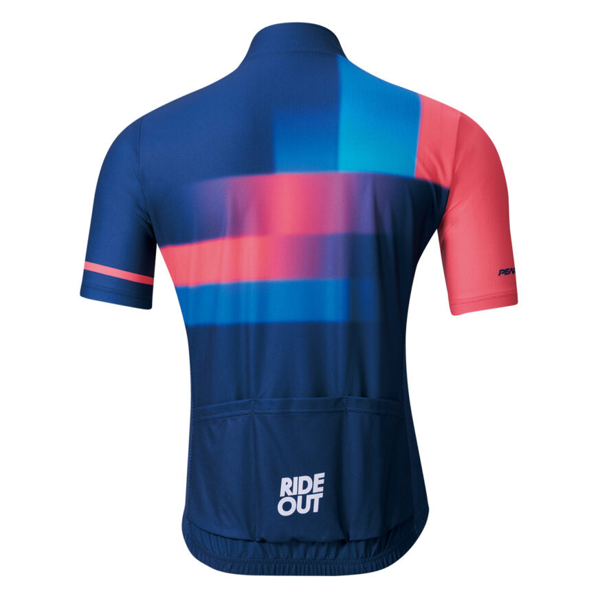 Pearl Izumi Printed Men's Cycling Jersey (Blur) | Cycling Gears Hub