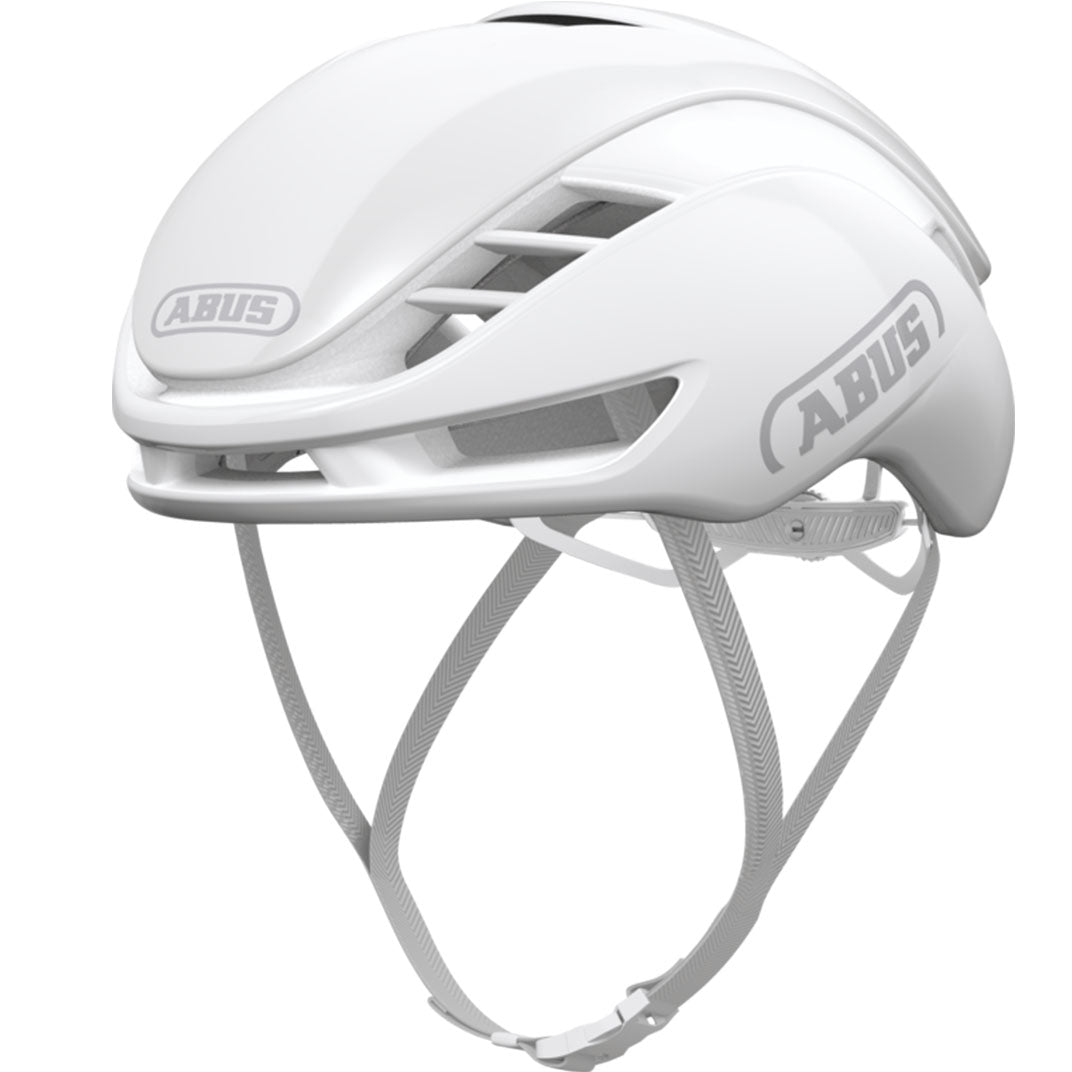 Abus Gamechanger 2.0 Helmet Pure White | Premium Aero Road Cycling Helmet