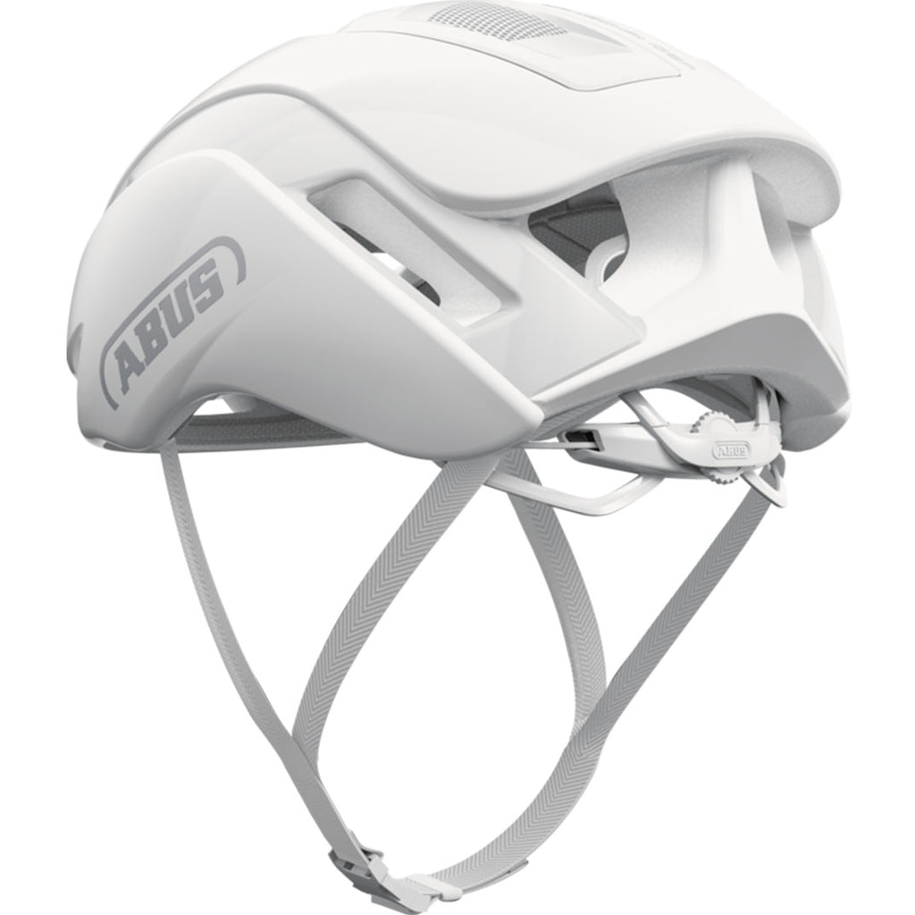Abus Gamechanger 2.0 Helmet Pure White | Premium Aero Road Cycling Helmet