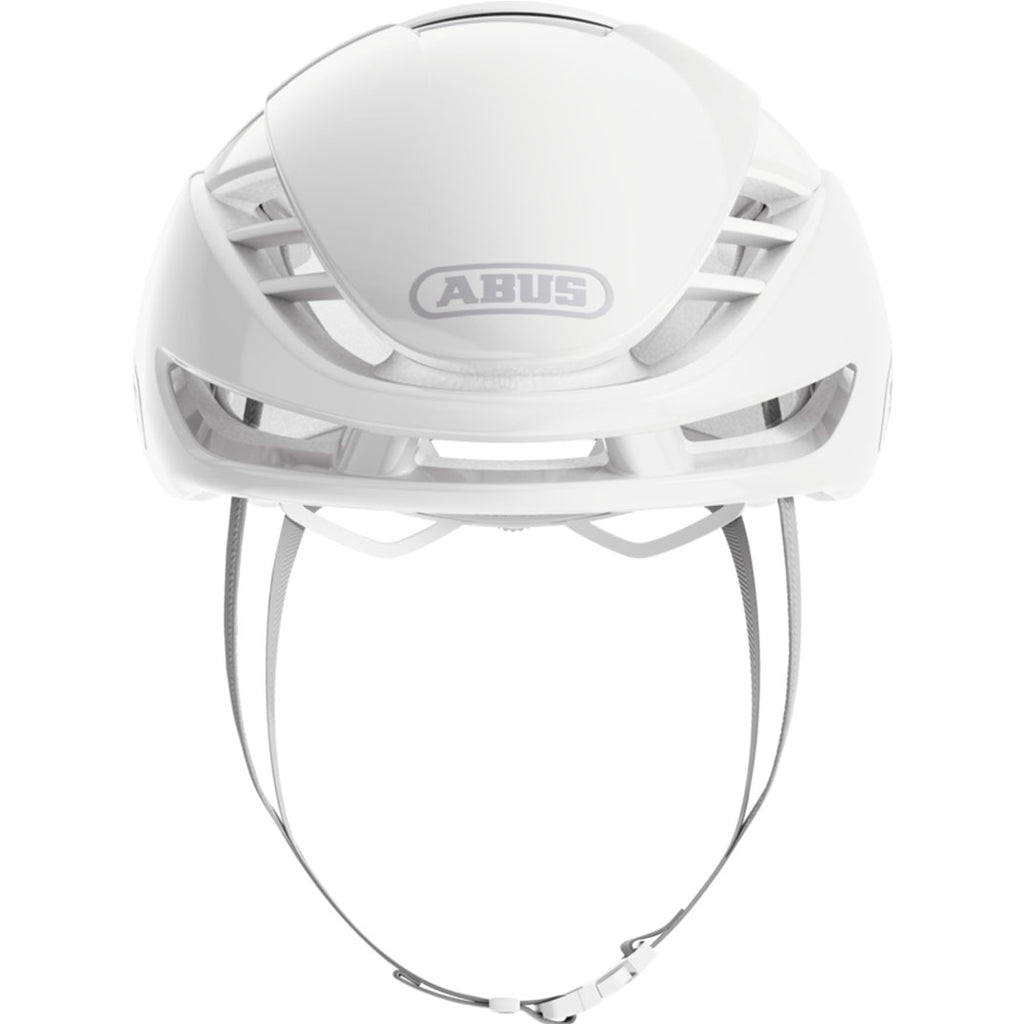 Abus Gamechanger 2.0 Helmet Pure White | Premium Aero Road Cycling Helmet
