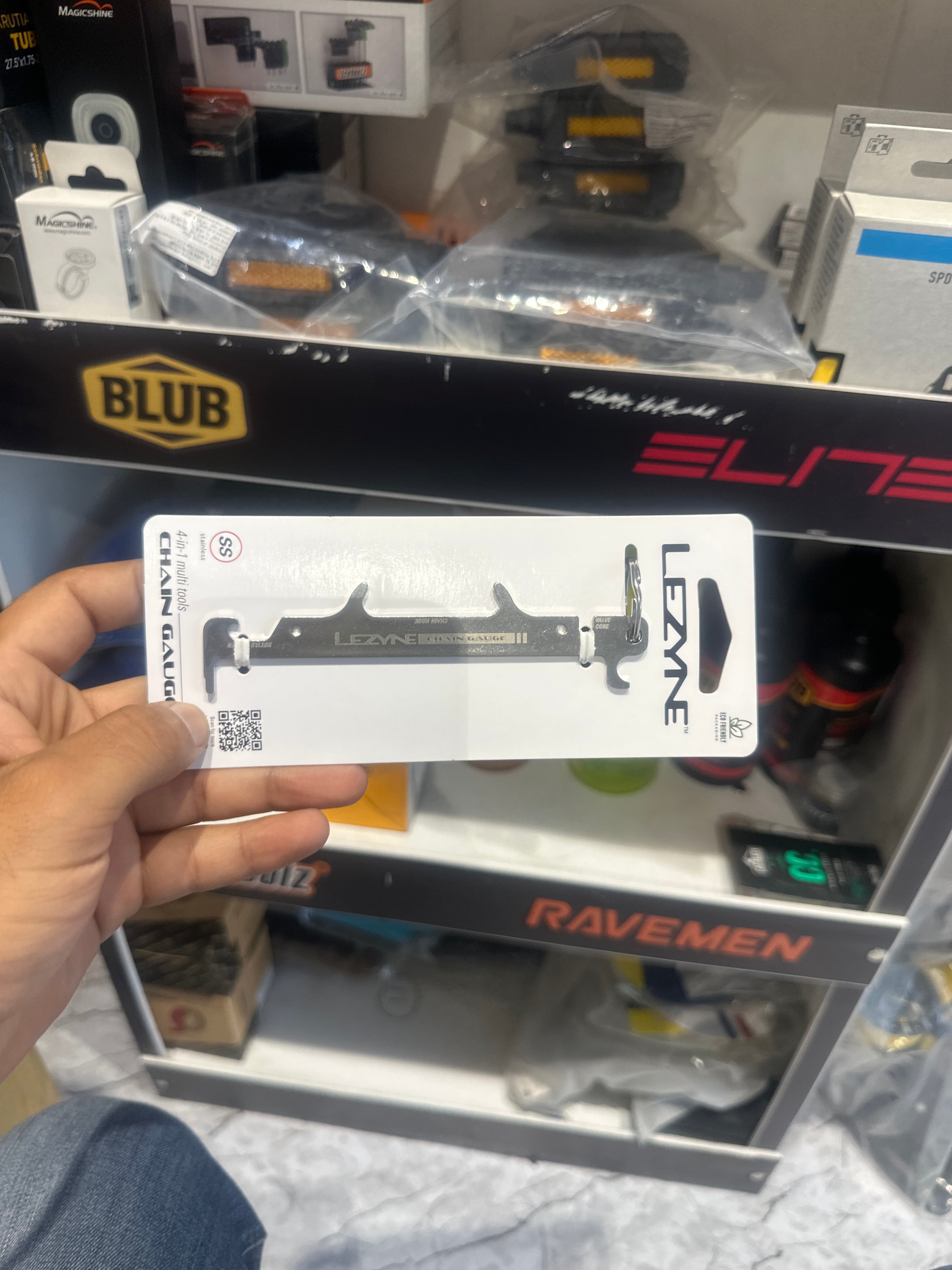 Lezyne Chain Guage Chain Wear checker Tool