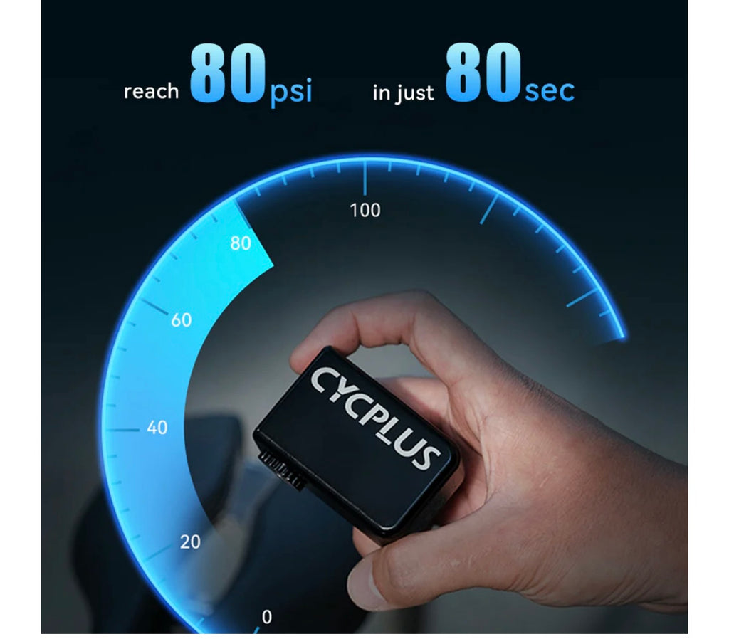 CYCPLUS AS2 Pro Electric Bike Air Pump – Tiny & Portable Inflator