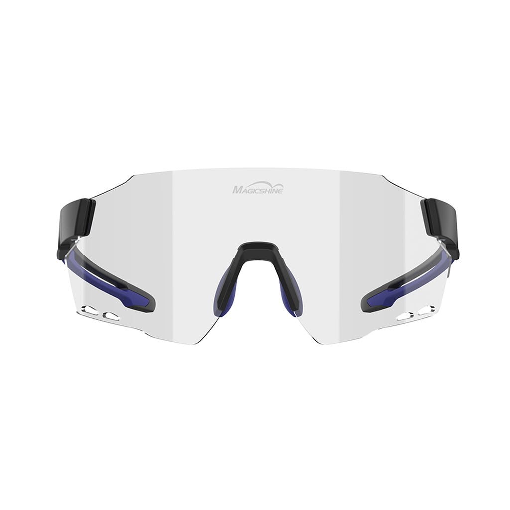 Magicshine Windbreaker Photochromatic Sport Sunglasses Transparent/Lake Placid Blue Color