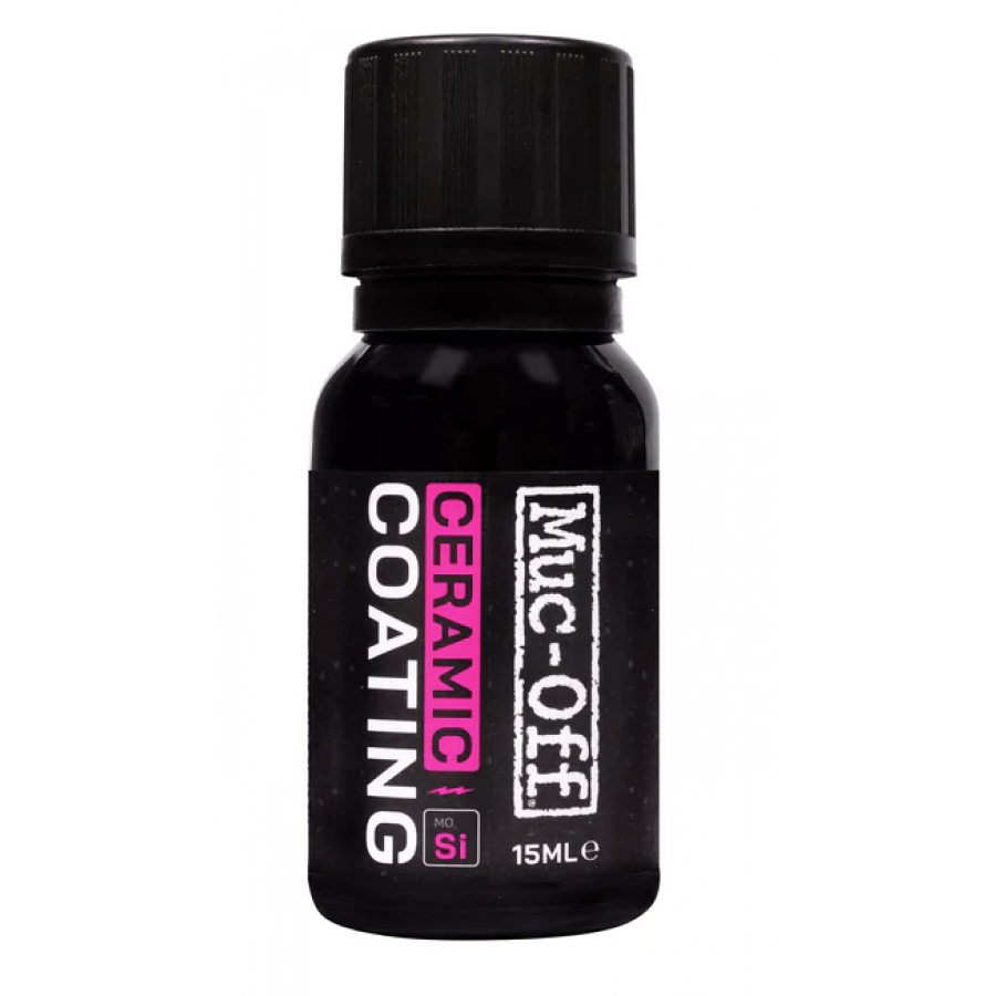 Muc-Off Bike Protection Kit | Ceramic Coating with Applicator Pad & Microfibre Cloth