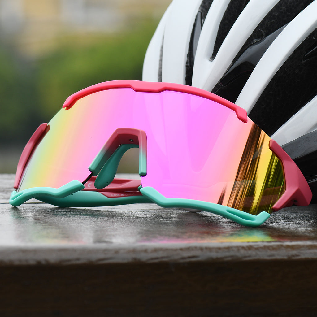 Magicshine Versatile Classic Sport Sunglasses Pink Color