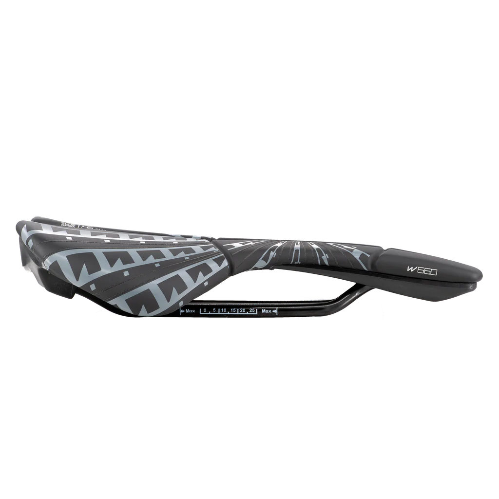 PROLOGO SADDLE PROXIM W660 | 155REC STEEL RAILS HARD | BLACK W/SLIDE CONTROL AM