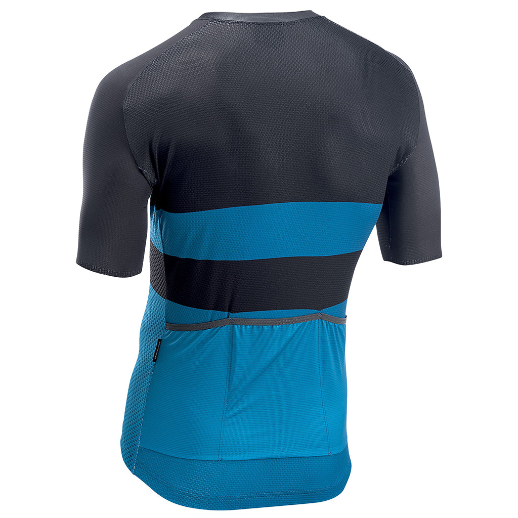 Northwave Blade Air Mens Cycling Jersey Color-Black/Blue| Cycling Gears Hub