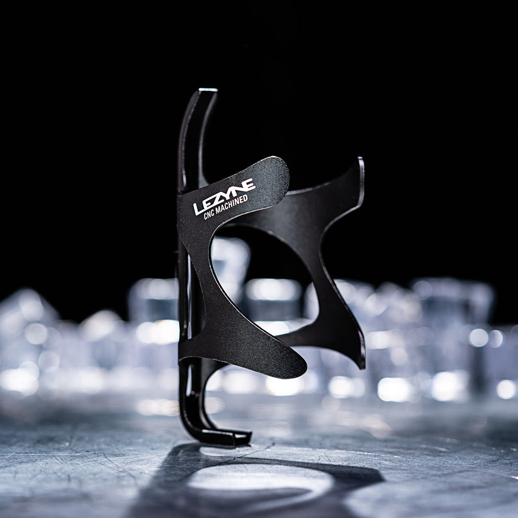 Lezyne CNC Bottle Cage matte black color