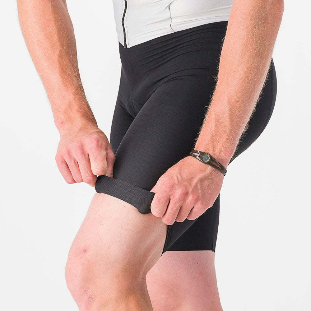 Castelli Sanremo Ultra Speed Triathlon Suit – Black/Silver Gray | Cycling Gears Hub