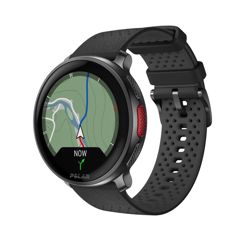 Polar Vantage V3 – Premium Multisport GPS Smartwatch with AMOLED Display, Dual-Frequency GPS, Maps, Advanced Training & Recovery Tools [Black Color]