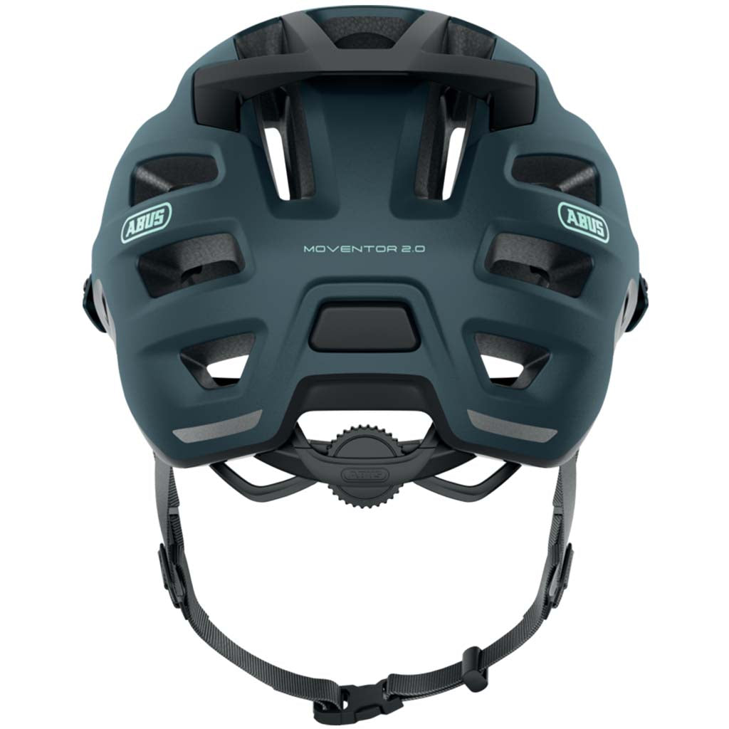 Abus Moventor 2.0 MTB Cycling Helmet With Midnight and Blue Color | Cycling Gears Hub