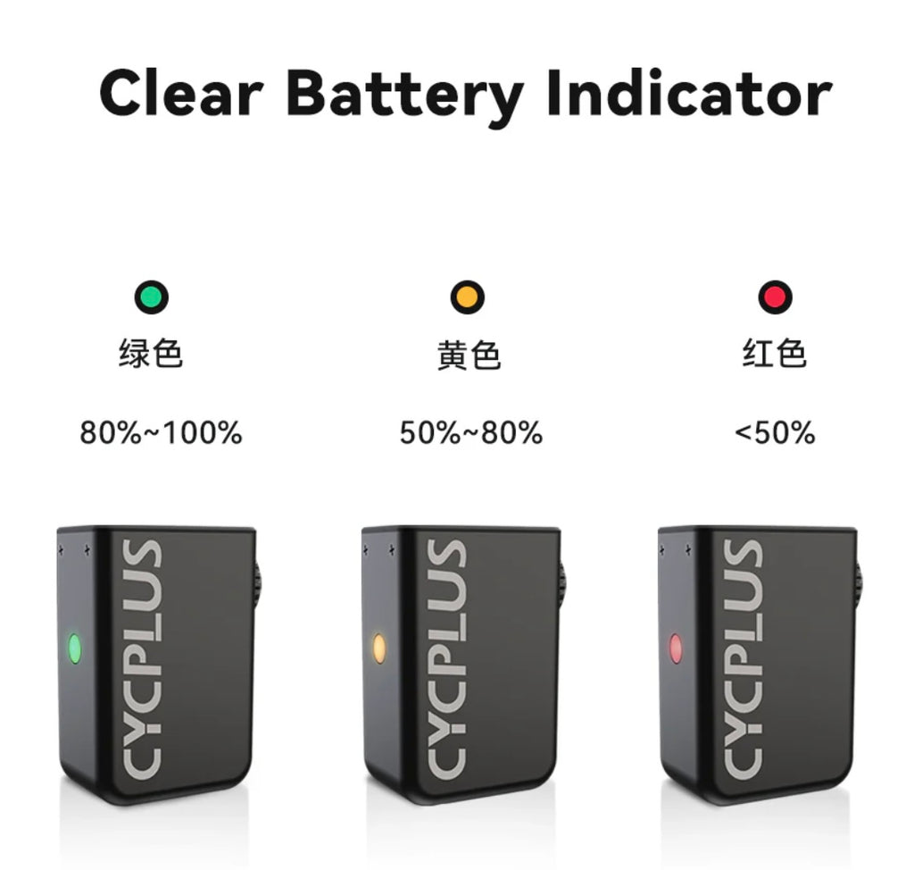 CYCPLUS AS2 Pro Electric Bike Air Pump – Tiny & Portable Inflator
