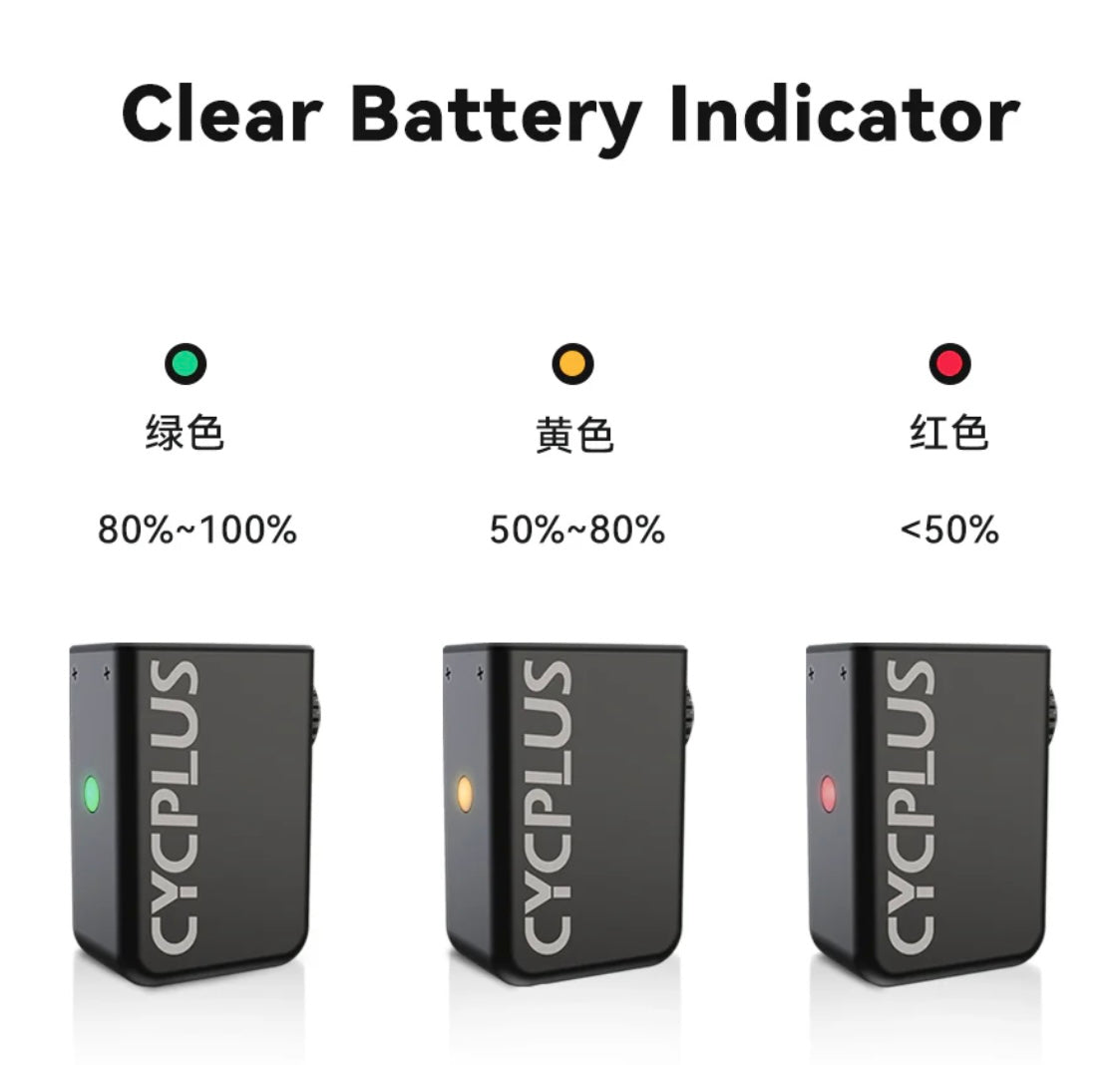 CYCPLUS AS2 Pro Electric Bike Air Pump – Tiny & Portable Inflator