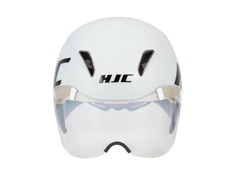 HJC Adwatt 1.5 Aero Road Cycling Helmet (Glossy White) | Cycling Gears Hub