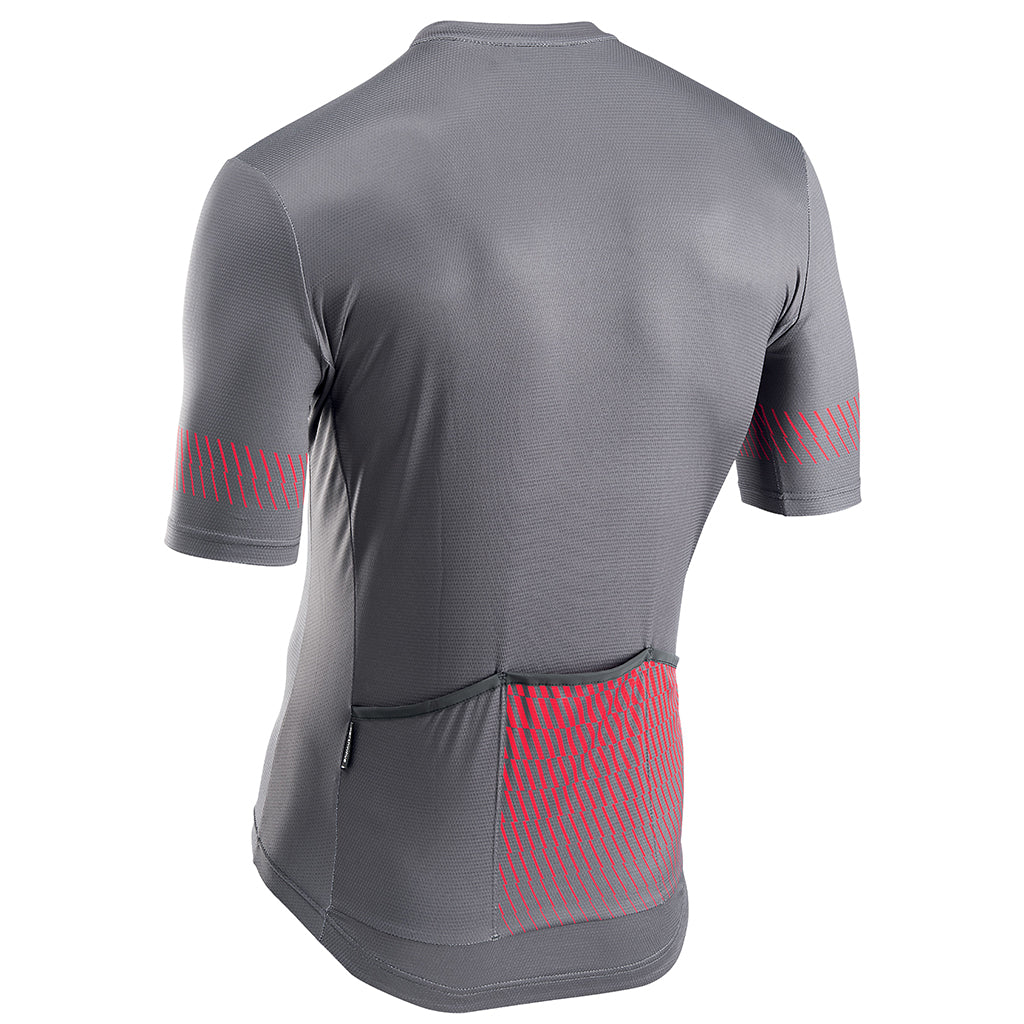 Northwave Origin Mens Cycling Jersey Color-Grey/Red| Cycling Gears Hub