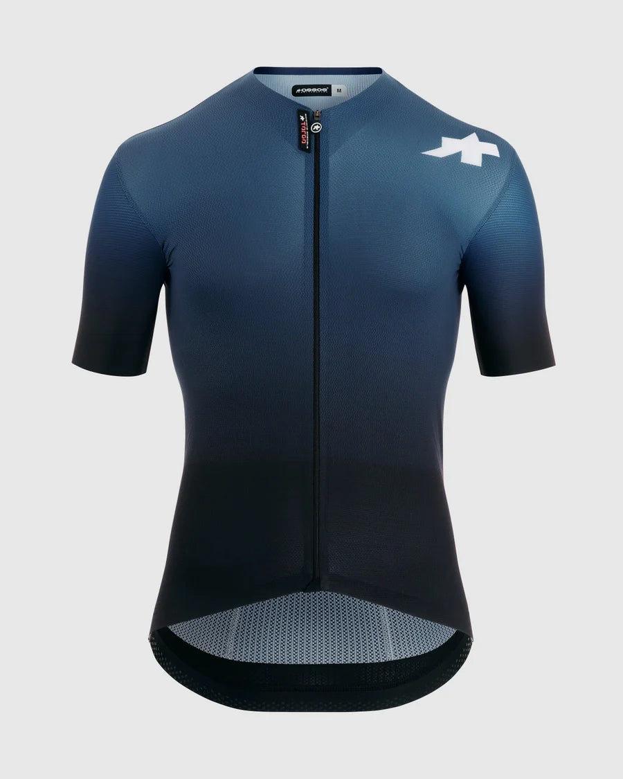 Assos Equipe RS S9 Targa Mens Cycling Jersey (Stone Blue) | Cycling Gears Hub