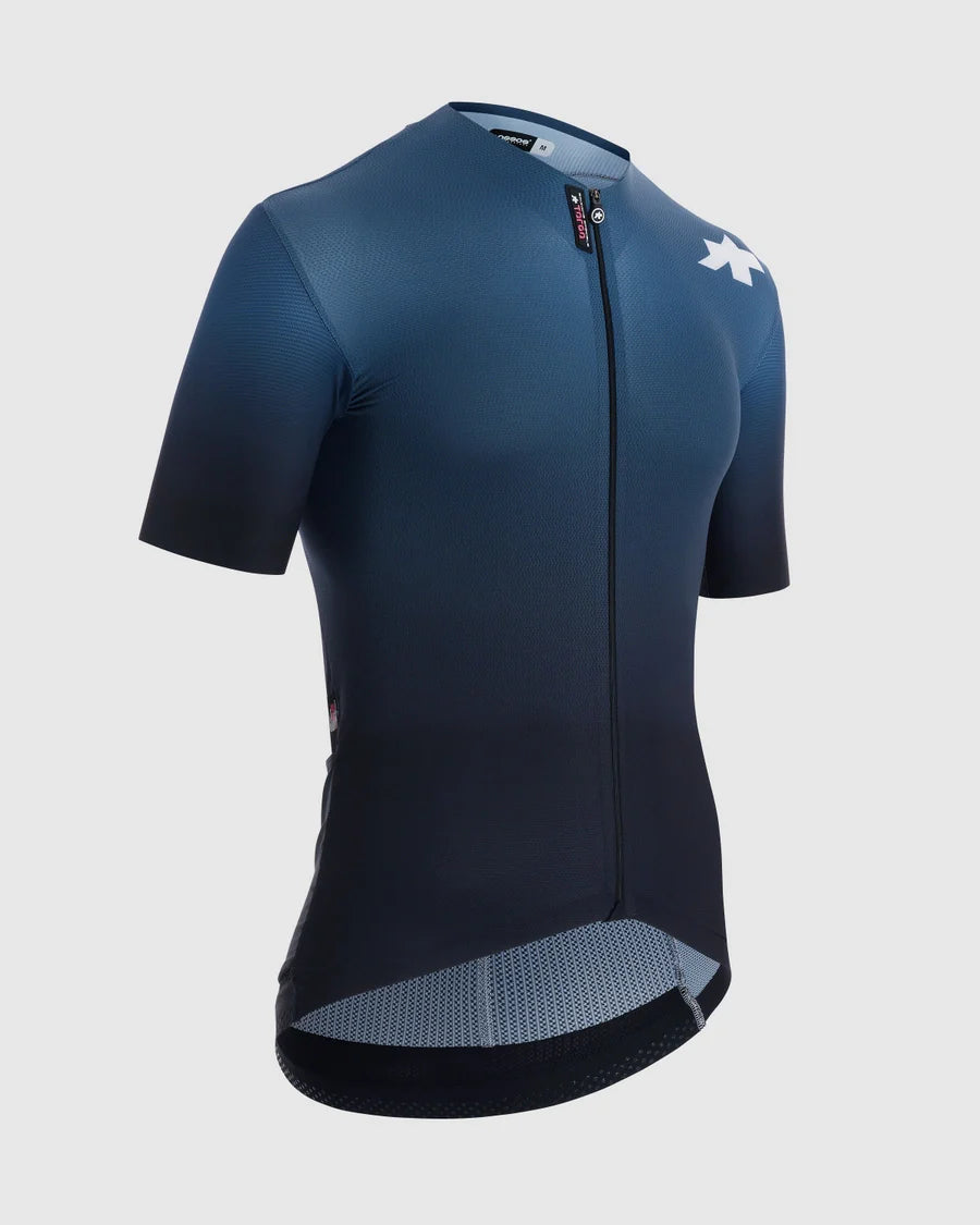 Assos Equipe RS S9 Targa Mens Cycling Jersey (Stone Blue) | Cycling Gears Hub