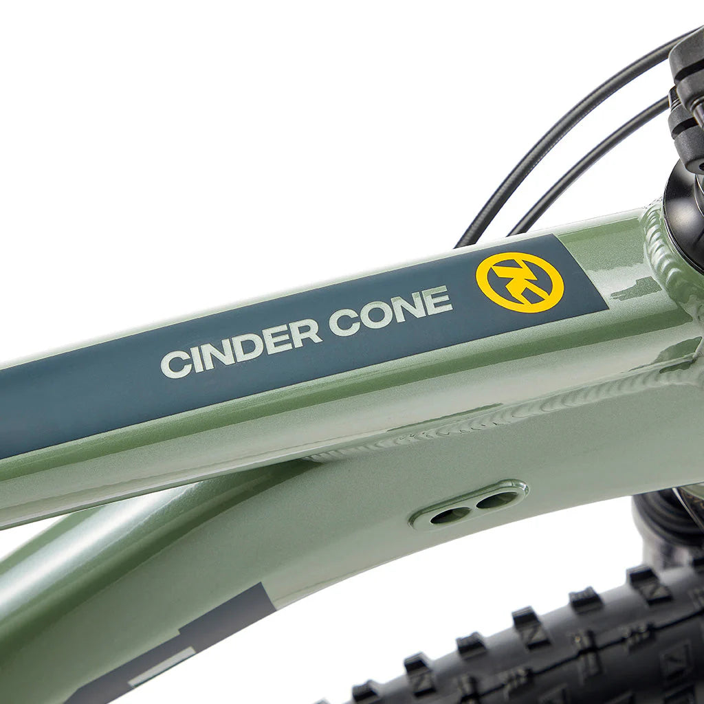 Kona Cinder Cone 27.5" Mountain Bike – Gloss Metallic Green