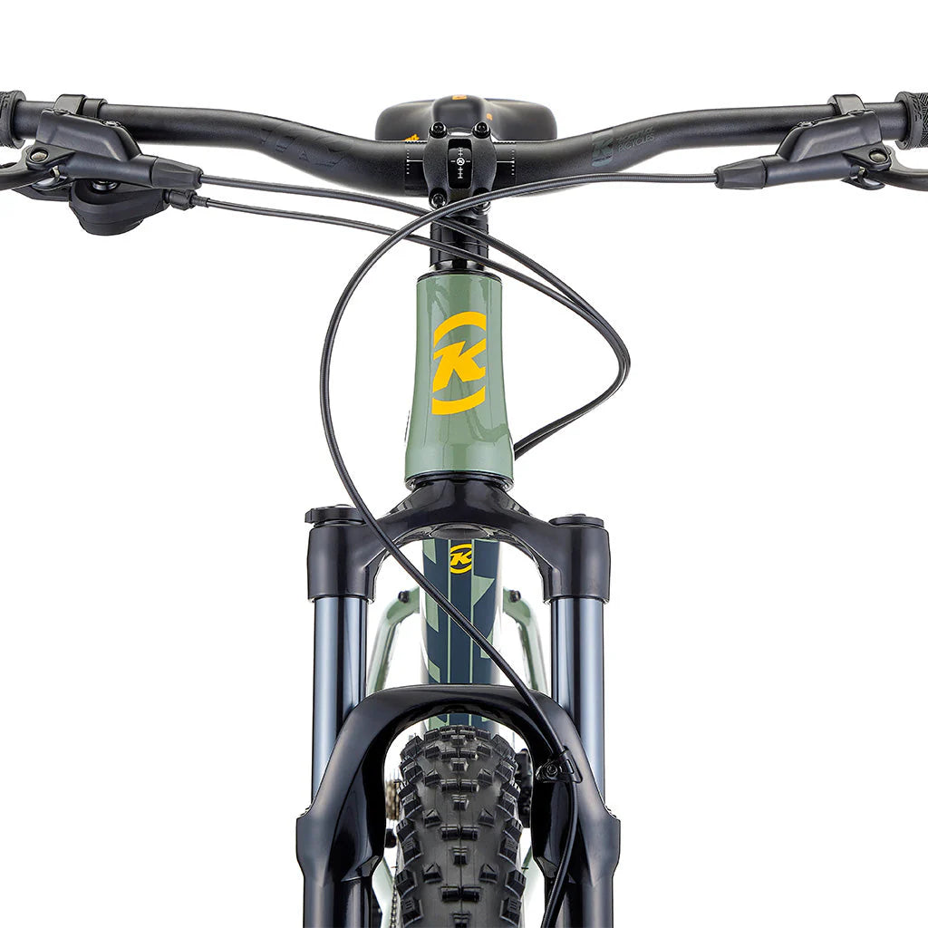 Kona Cinder Cone 27.5" Mountain Bike – Gloss Metallic Green