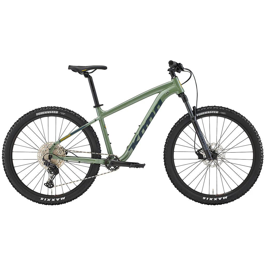 Kona Cinder Cone 27.5" Mountain Bike – Gloss Metallic Green