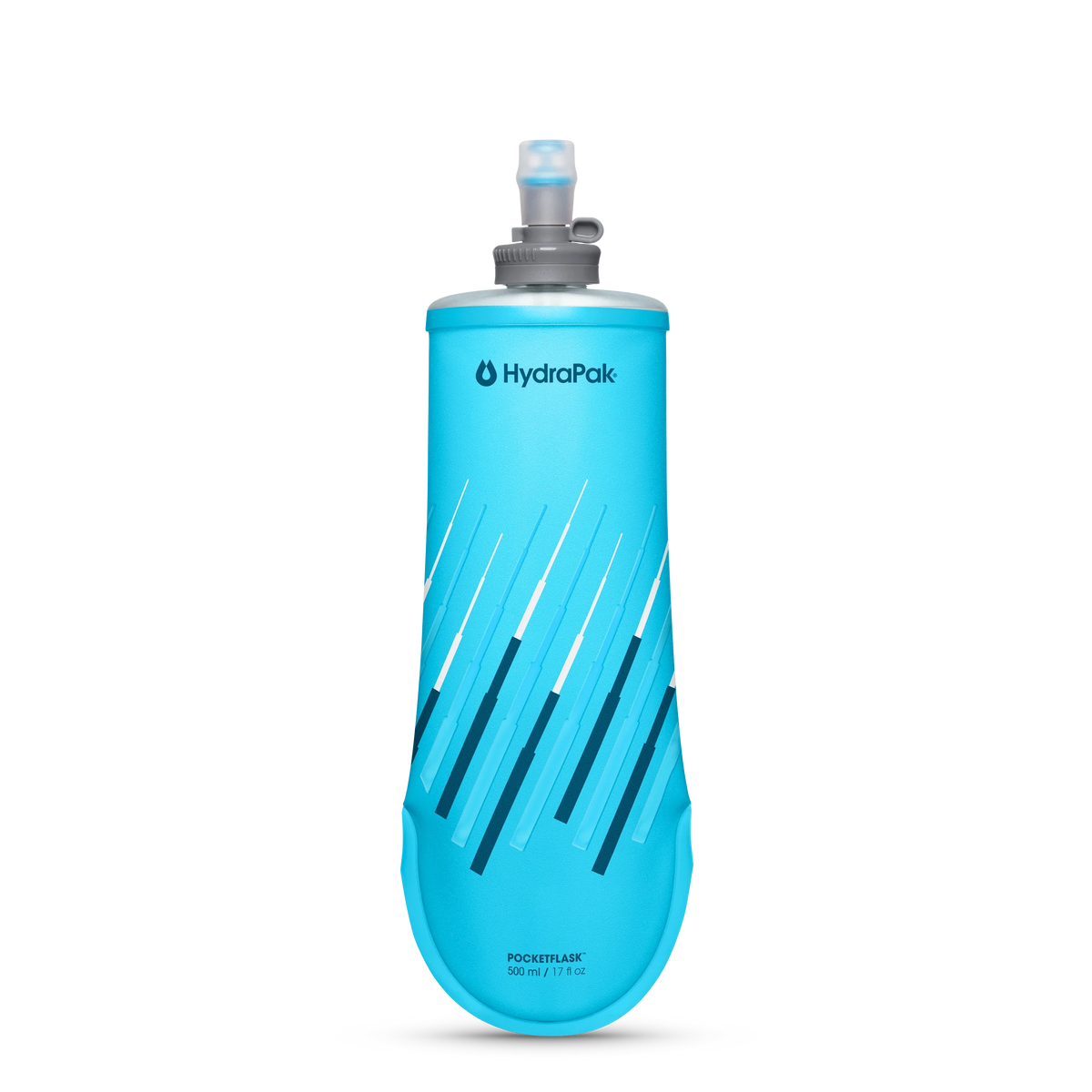 HydraPak PocketFlask™ 500ml | Color Malibu Blue | Cycling Gears Hub