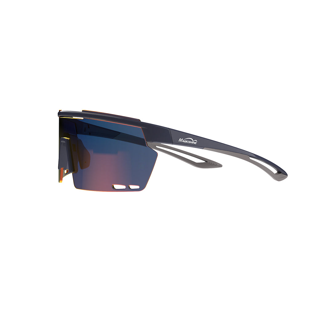 Magicshine Rouler Classic Sports Sunglasses blue&Grey Color
