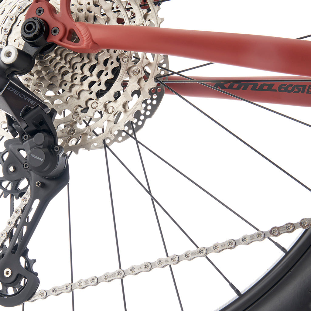 Kona Big Honzo DL 27.5" Mountain Bike – Gloss Dirty Red