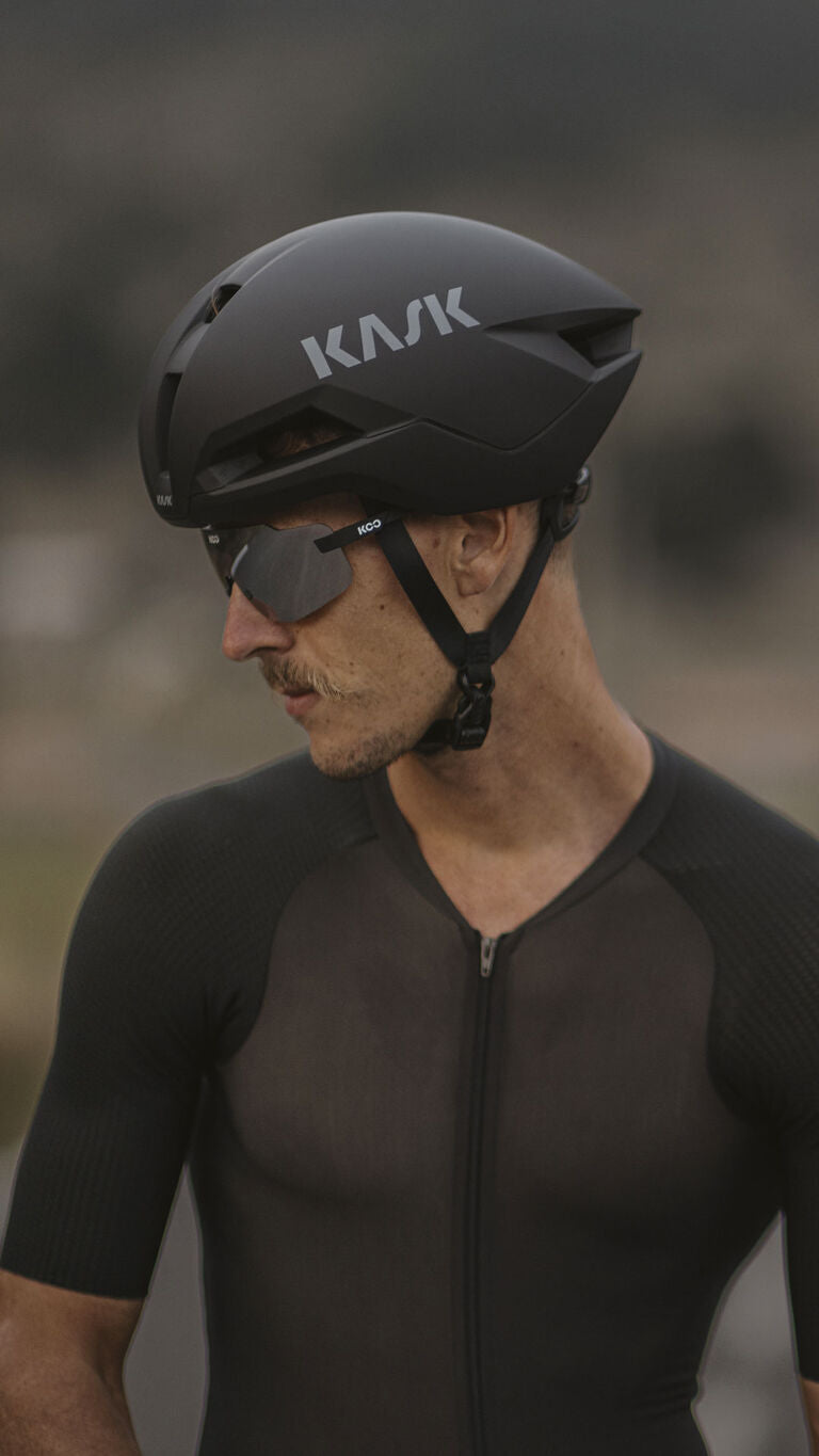 Kask Nirvana Road Cycling Helmet (Black Matt) | Cycling Gears Hub