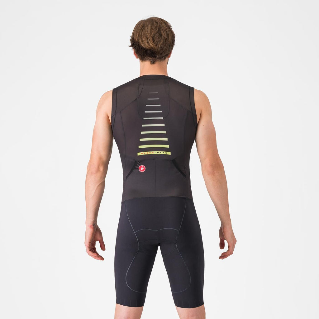 Castelli Free Sanremo 3 Sleeveless Tri Suit – Black | Race Fit | Cycling Gears Hub