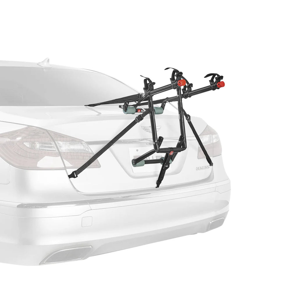 Allen Deluxe 2 Bike Carrier Rack – Narrow Mount, Black with Side Strips | Car Rear Bicycle Rack|CYCLING GEARS HUB