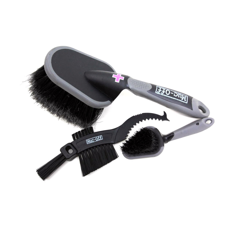 Muc-Off 3x Premium Best Brush Kit | Cycling Gears Hub