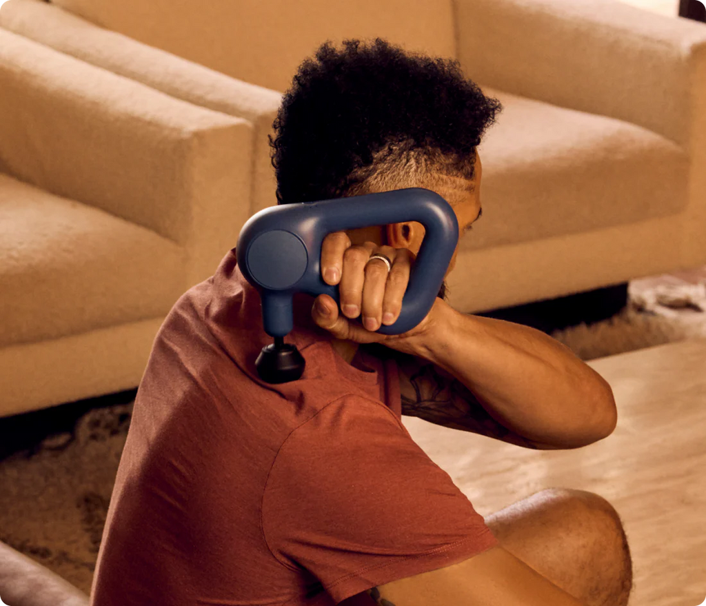 Therabody Theragun Relief Massage Device - navy|Cycling Gears Hub