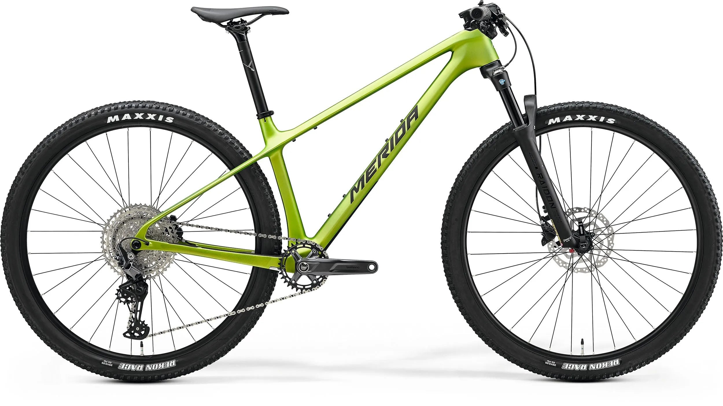 Merida Big Nine 3000 III1 (Matt Fall Green/Black/Silver Green) | Cycling Gears Hub