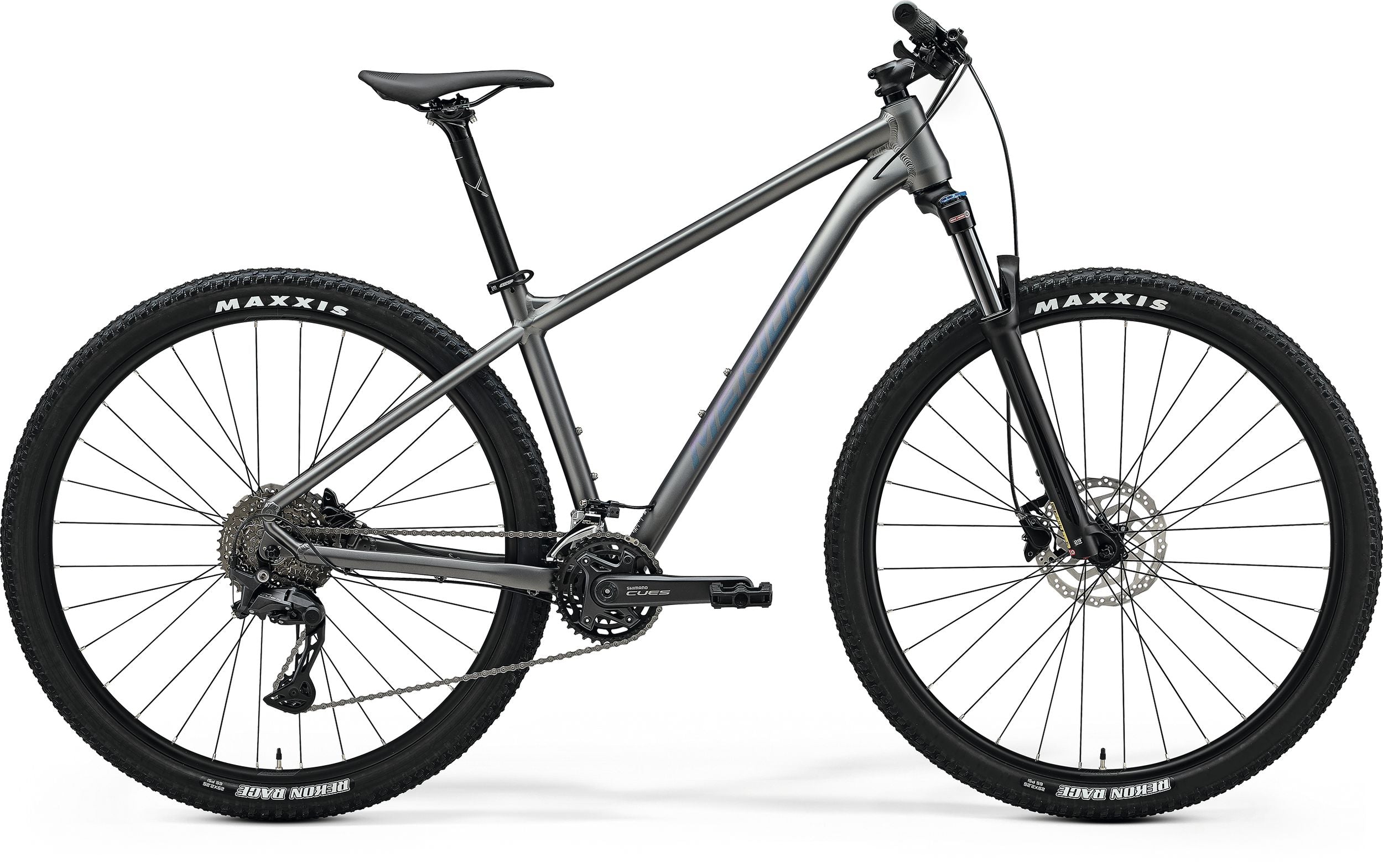 Merida Big.Nine 300 IV1 (Silk Gunmetal Grey/Blue) | Cycling Gears Hub