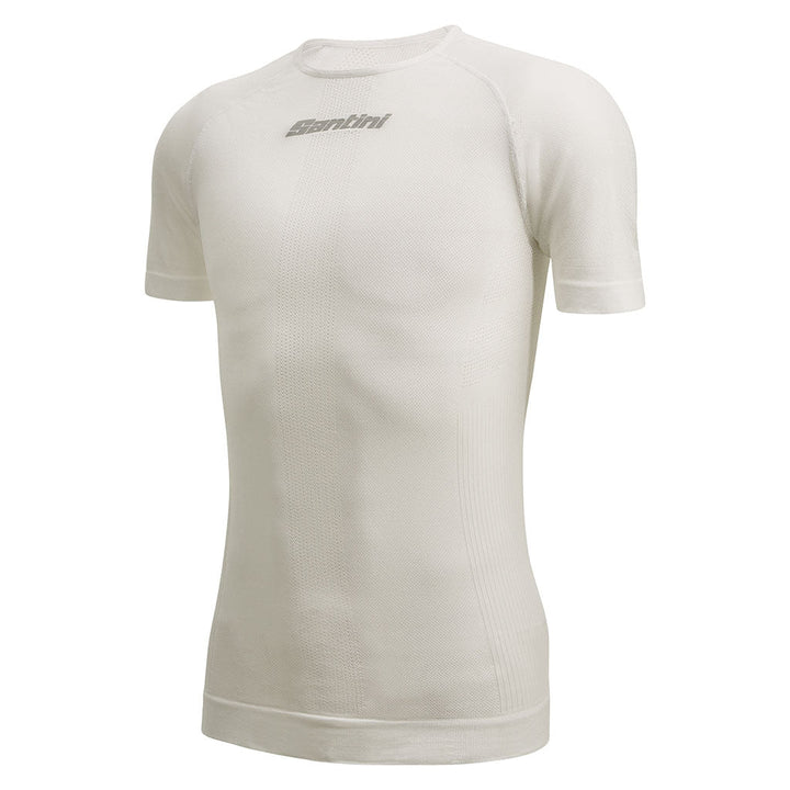 SANTINI RETE BASELAYER (SH.SL)-WHT-SZ-XLXXL