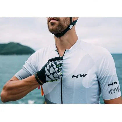 Northwave Blade 4 Mens Cycling Jersey (White) | Cycling Gears Hub