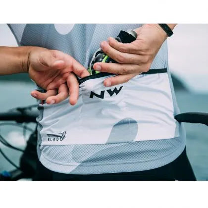 Northwave Blade 4 Mens Cycling Jersey (White) | Cycling Gears Hub