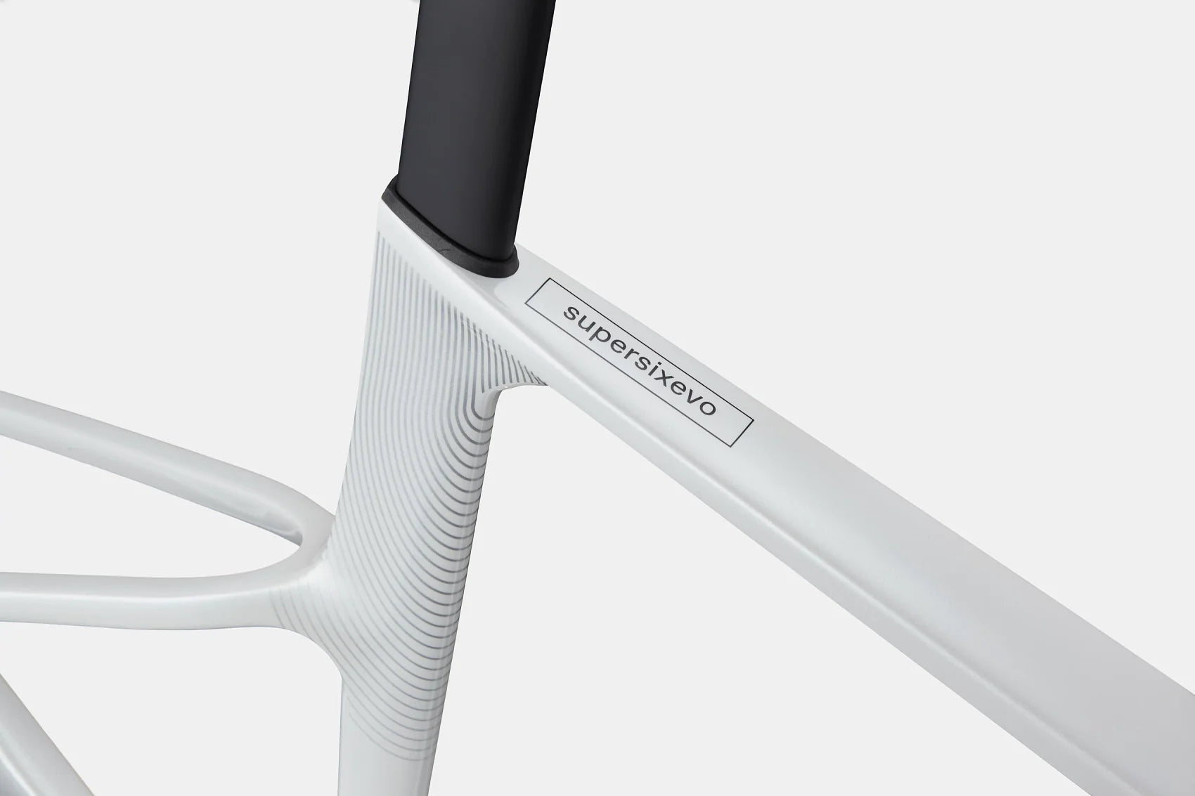Cannondale SuperSix EVO Carbon Road Frameset (Silver) | Cycling Gears Hub