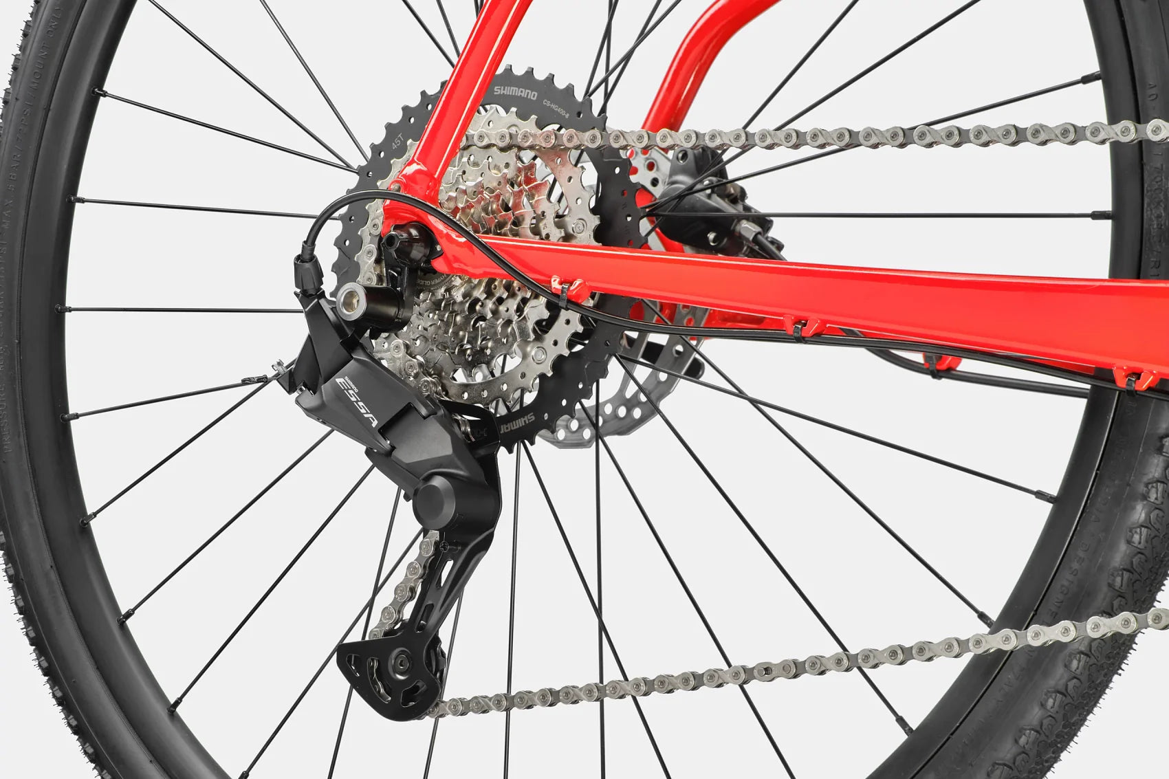 Cannondale Quick CX 3 (Rally Red) | Cycling Gears Hub