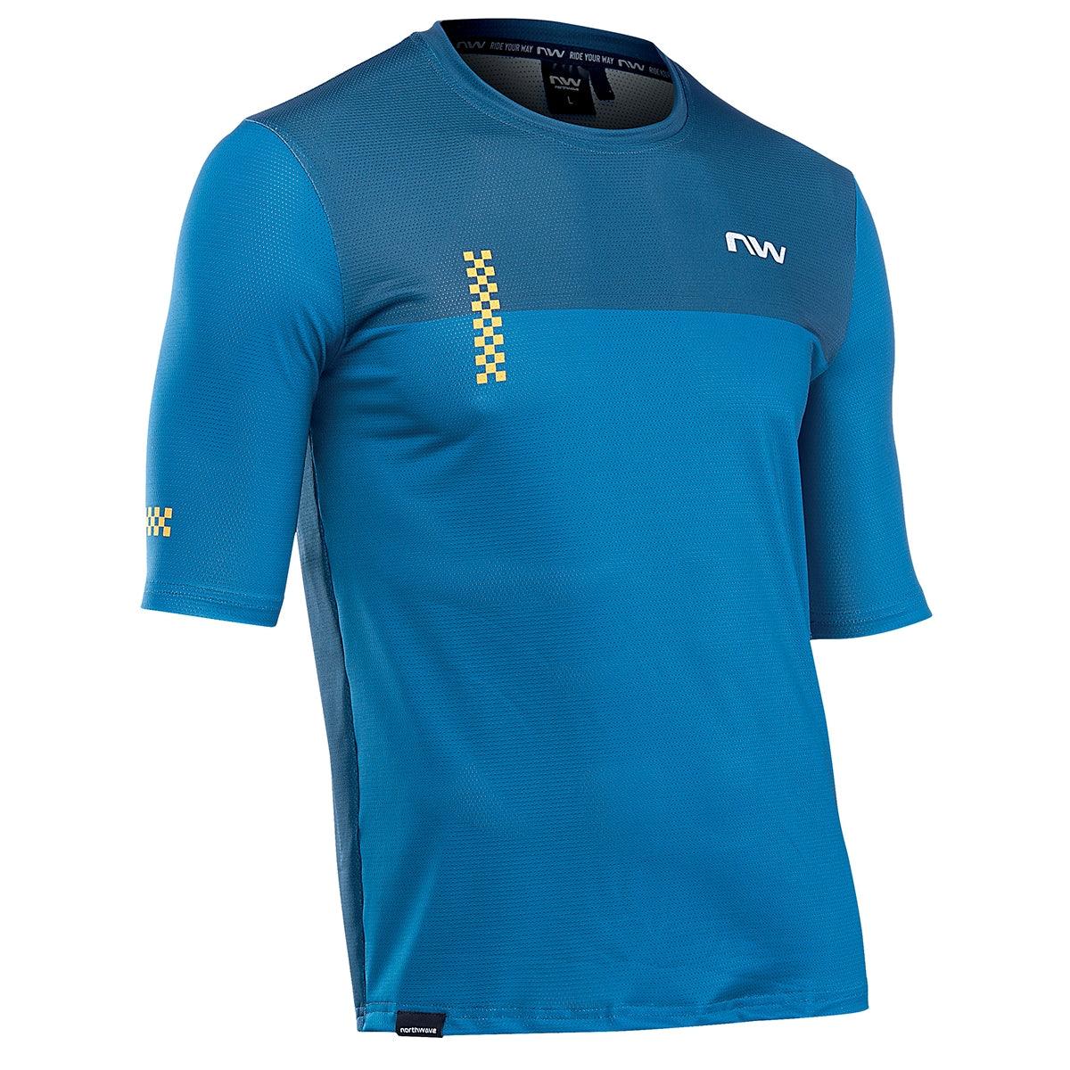 Northwave MTB Xtrail 2 Mens Cycling Jersey (Blue) | Cycling Gears Hub