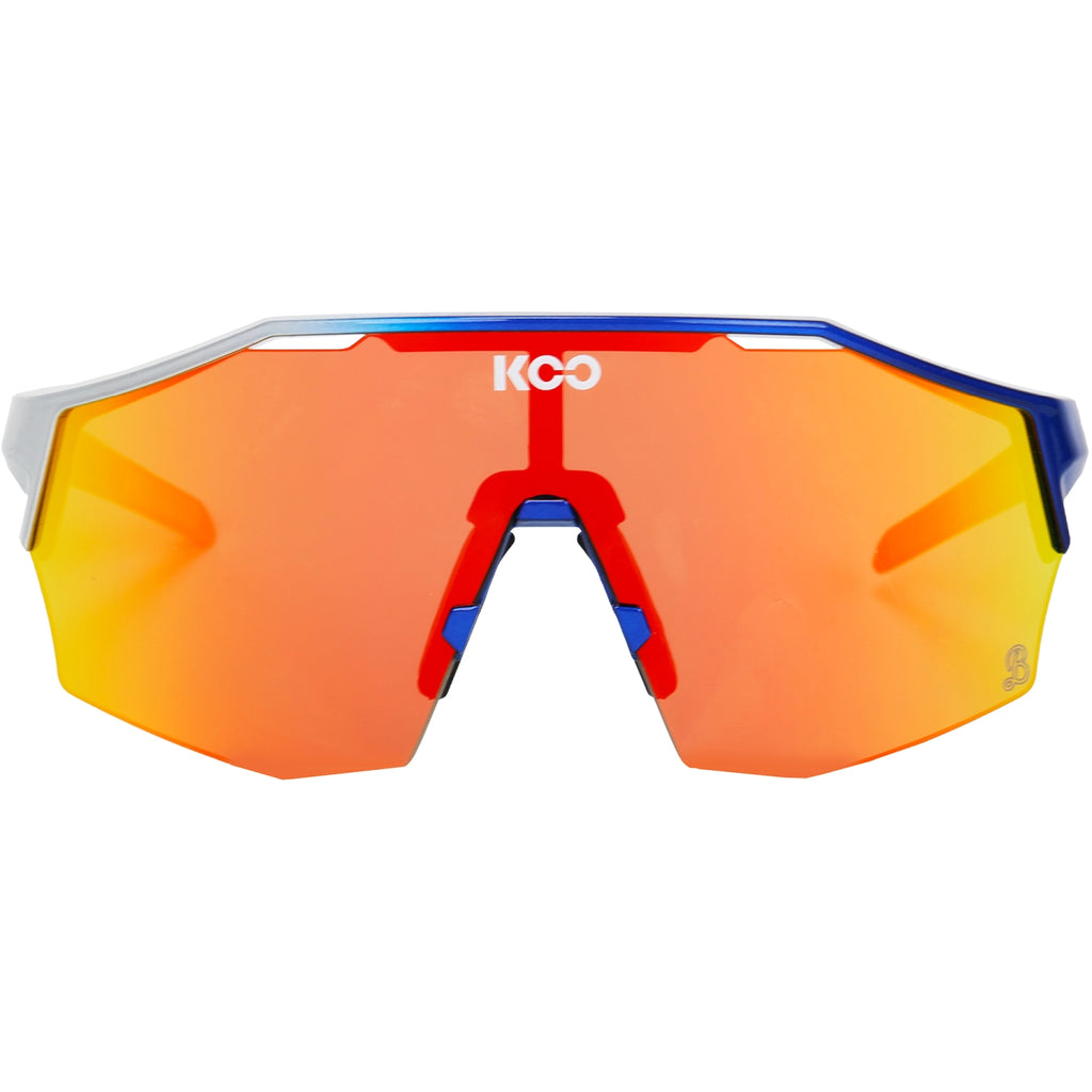Kask Brand KOO Alibi Sunglasses Regular | Red Bull BORA Blue/Silver Red Mirror | Zeiss Lens | Cycling Gears Hub
