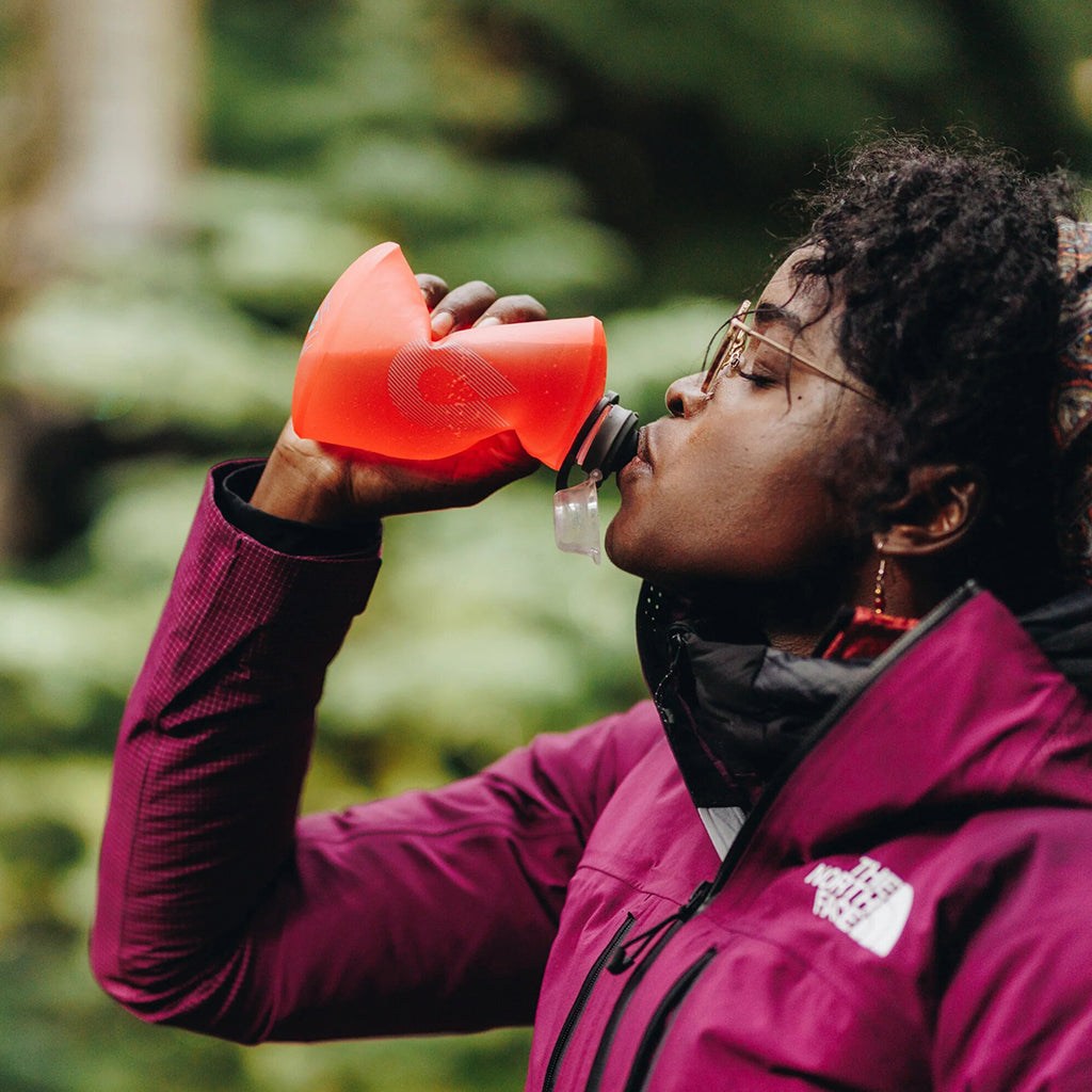 Hydrapak Stow Flexible Bottle Color Redwood| Cycling Gears Hub