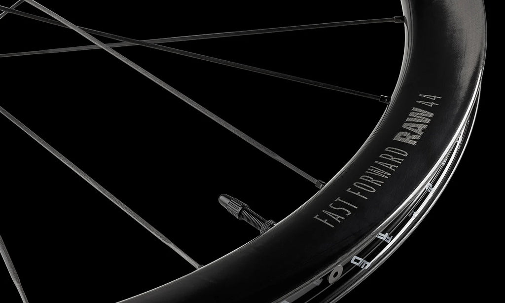 FFWD Raw 44 Carbon Tubeless Ready Disc Brake Wheelset (Creamic speed hub)- Shimano Color -Glossy Black| Cycling Gears Hub