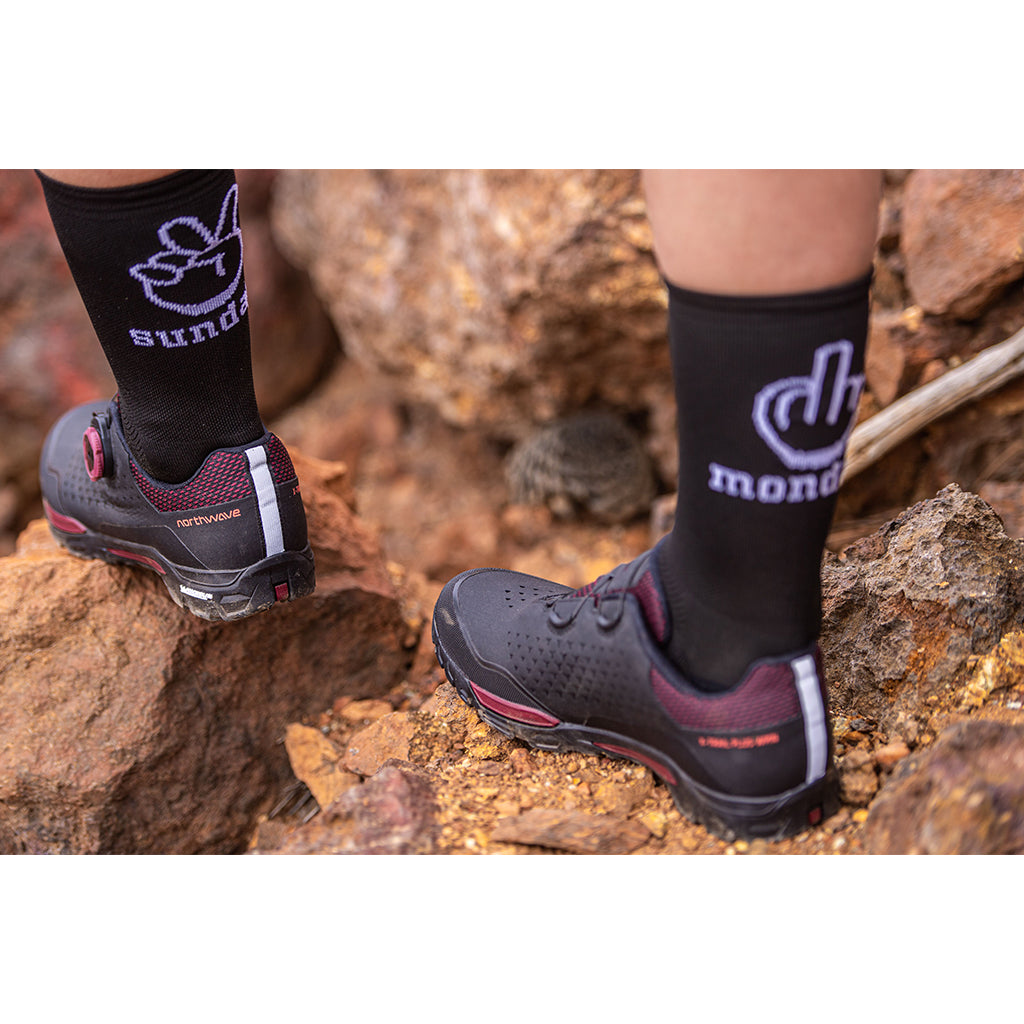 Northwave Sunday Monday Unisex Socks Color-Black| Cycling Gears Hub