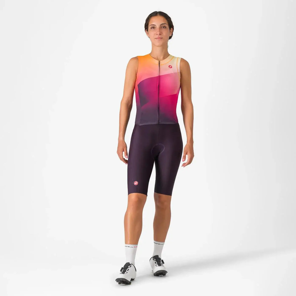 Castelli Free Sanremo 3 Women's Sleeveless Triathlon Suit Small - Long Distance Aero Race Trisuit | Cycling Gears Hub