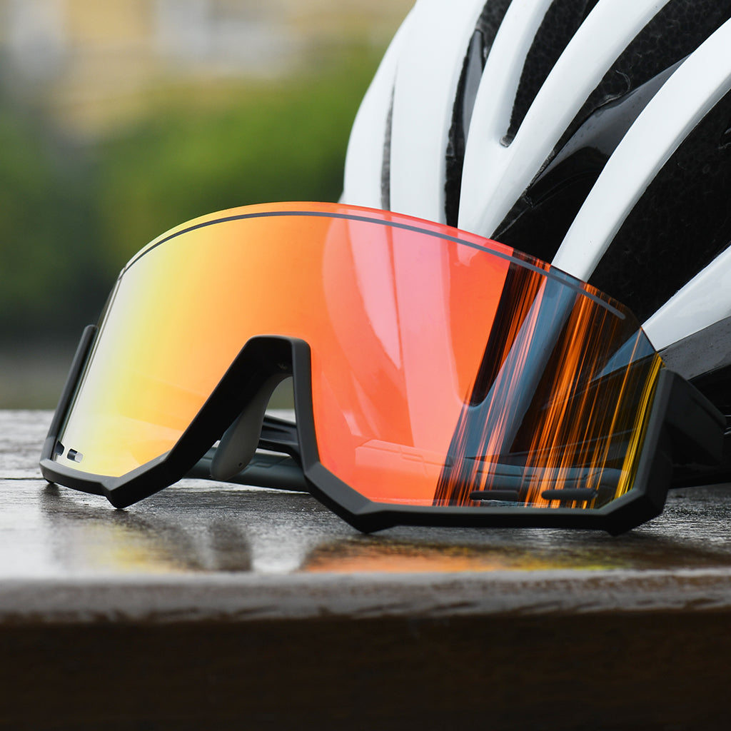 Magicshine Sprinter Photocromic Sport Sunglasses Red Color