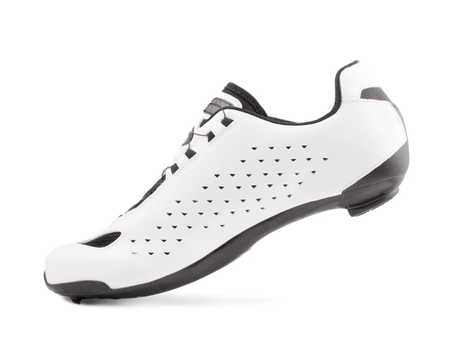 Lake CX177 Wide Road Cycling Shoes (White/Black) | Cycling Gears Hub